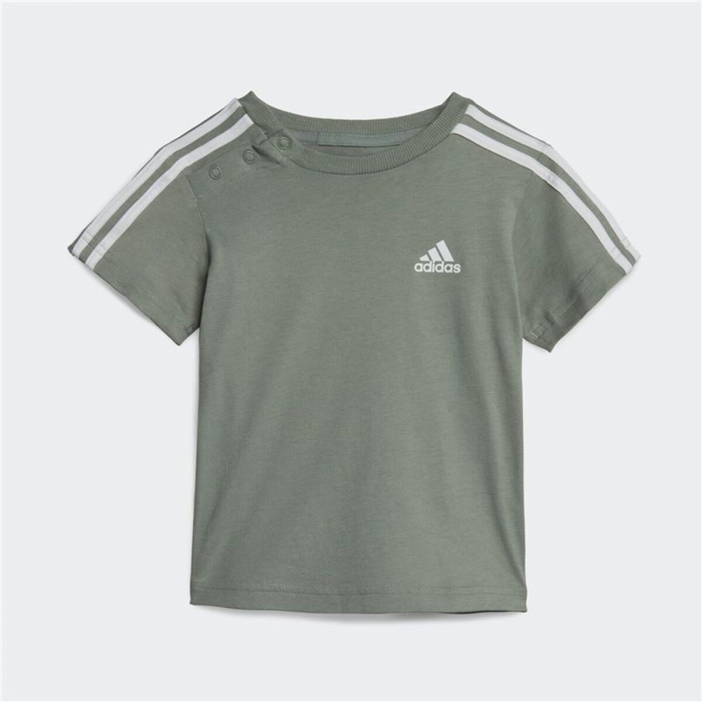 Set Sport pentru Bebeluși Adidas 3 Stripes Sport Albastru