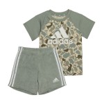 Set de lenjerie/haine Adidas I Aop Co T Set Multicolor