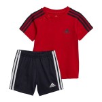 Set de lenjerie/haine Adidas 3Stripes Sport Set Roșu
