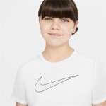 Tricou cu Mânecă Scurtă pentru Copii Nike DD7639-100 Alb