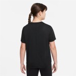 Tricou cu Mânecă Scurtă pentru Copii Nike DD7639-010 Negru