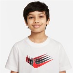 Tricou cu Mânecă Scurtă pentru Copii Nike DO1824-100 Alb