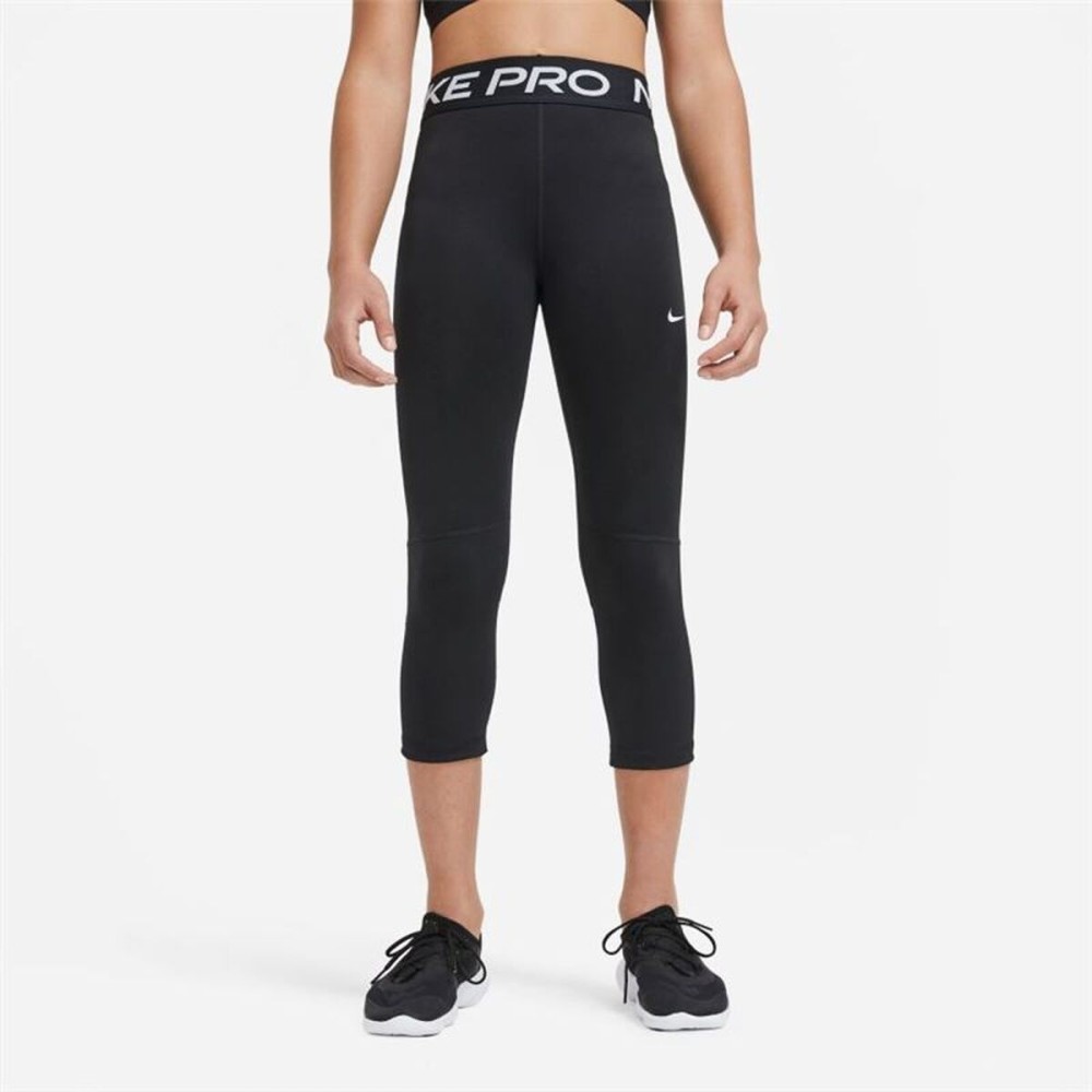 Colanți Sport pentru Copii Nike Nike Pro Negru