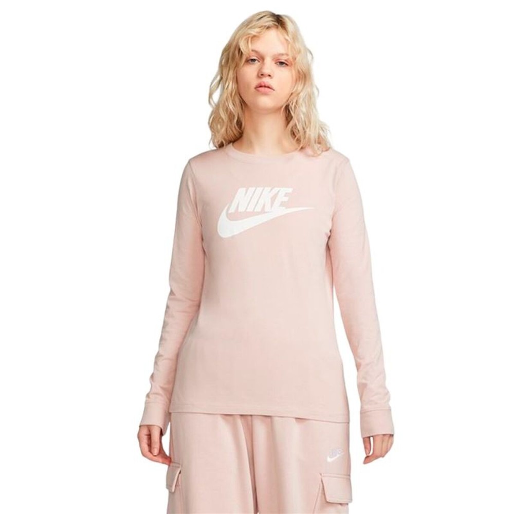 Tricou cu Mânecă Scurtă Femei Nike BV6171-602 Roz deschis (S)