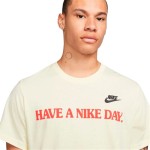 Tricou cu Mânecă Scurtă Bărbați Nike Have A Nice Day Bej