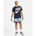 Tricou cu Mânecă Scurtă Bărbați Nike Giannis Albastru închis
