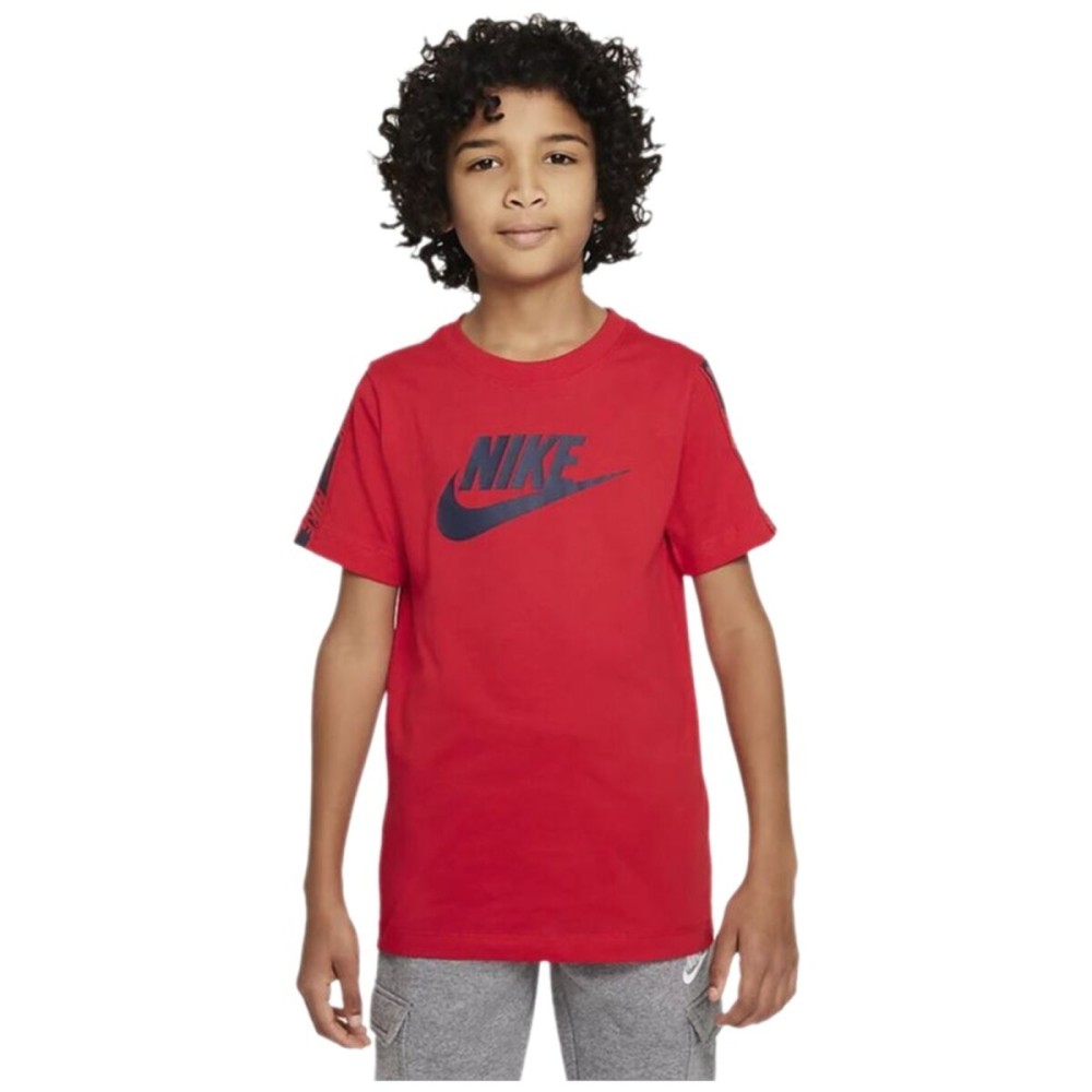 Tricou cu Mânecă Scurtă pentru Copii Nike Roșu