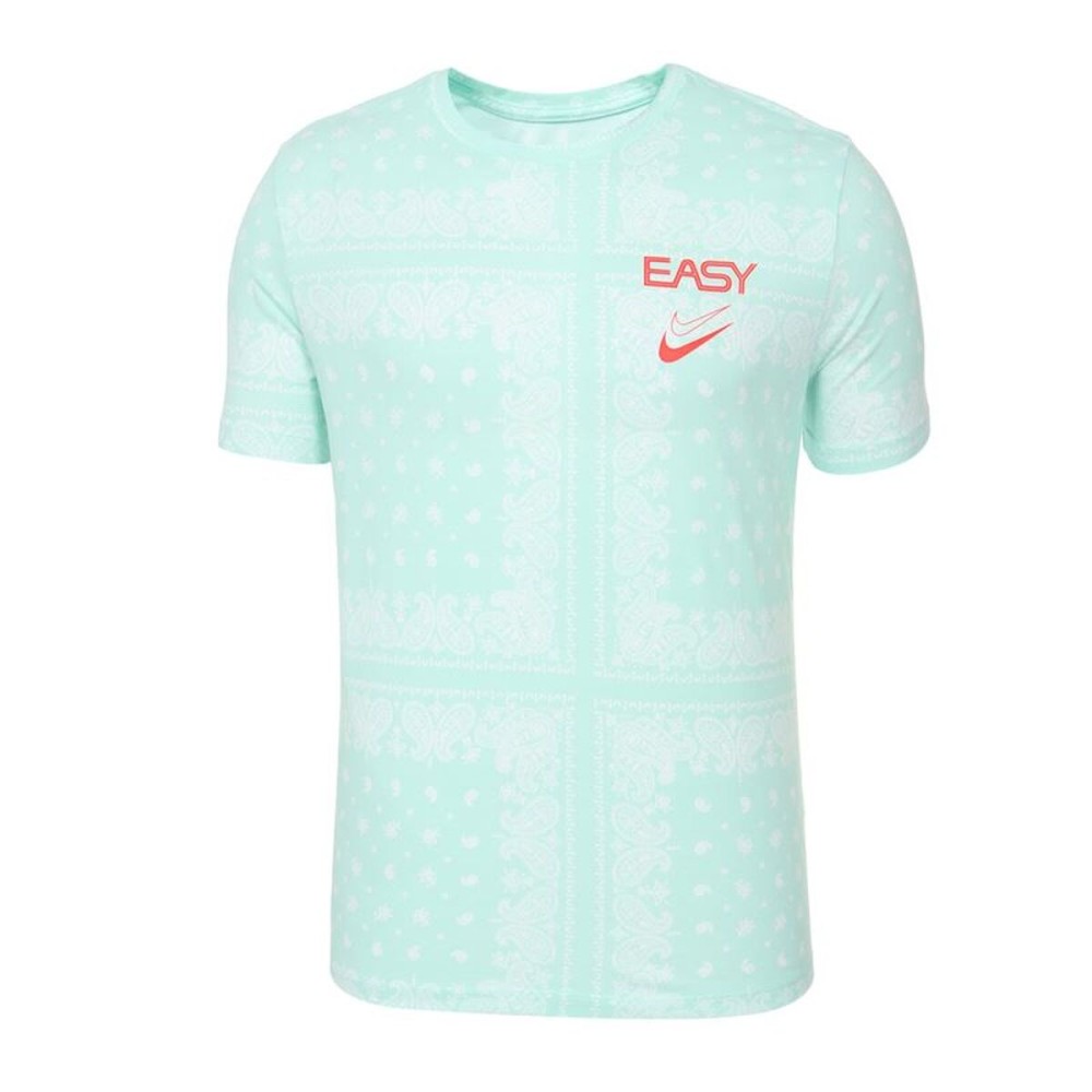 Tricou cu Mânecă Scurtă Bărbați Nike KD Cyan