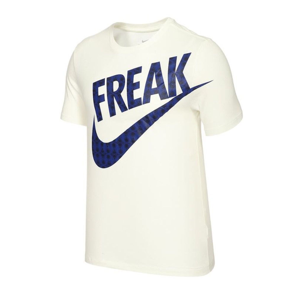 Tricou cu Mânecă Scurtă Bărbați Nike Giannis Alb