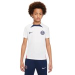 Tricou de Fotbal cu Mânecă Scurtă pentru Copii Nike París Saint-Germain Strike Alb