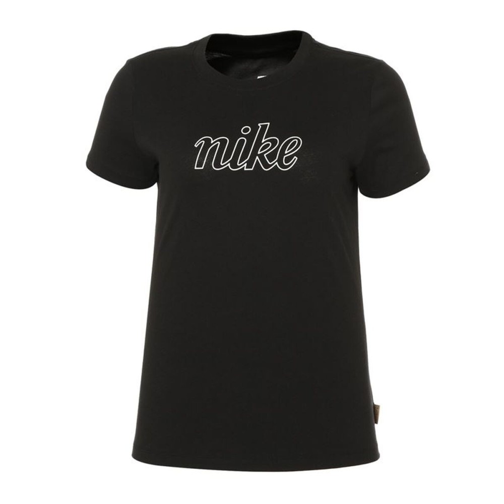Tricou cu Mânecă Scurtă Femei Nike Sportswear Icon Clash Negru