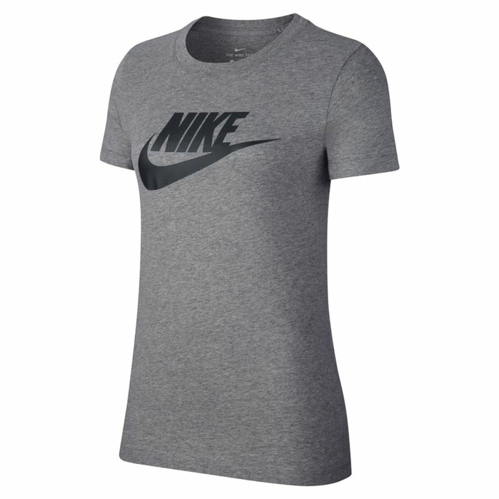 Tricou cu Mânecă Scurtă Femei Nike Gri închis