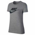 Tricou cu Mânecă Scurtă Femei Nike Gri închis