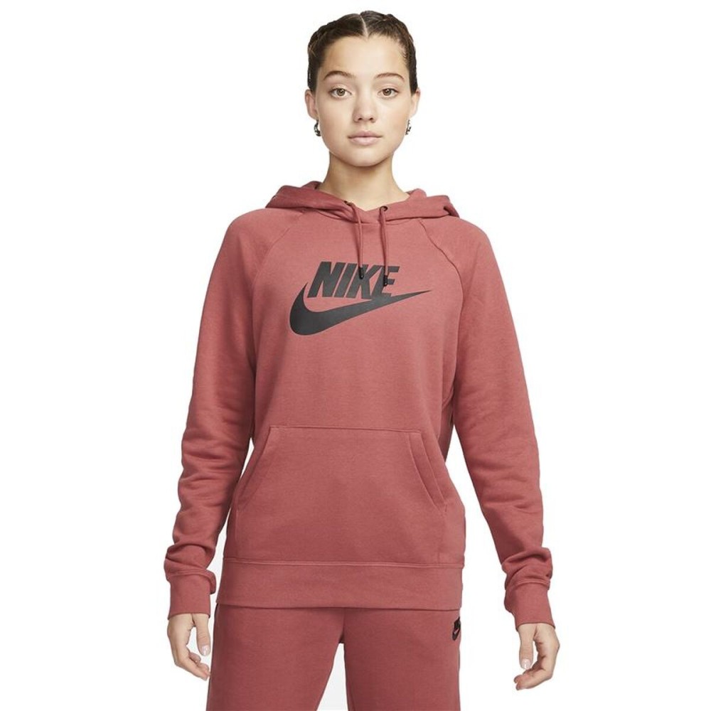 Hanorac cu Glugă Femei Nike Essential Roșu Carmin