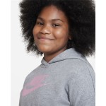 Hanorac cu glugă pentru fete Nike Sportswear Club Gri