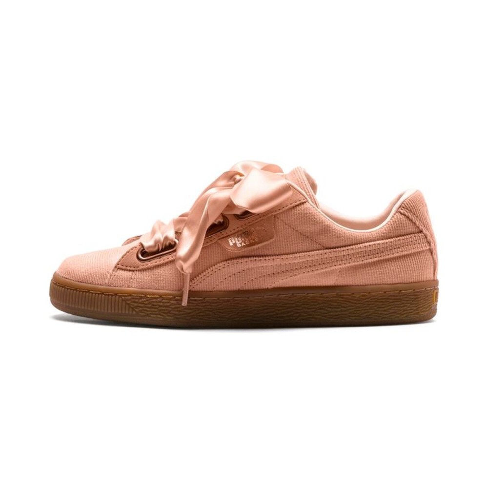 Pantofi sport pentru femei Puma Basket Heart Corduroy