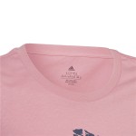 Tricou cu Mânecă Scurtă pentru Copii Adidas HL1617 Roz
