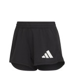Pantalon Scurt Sport Adidas Pacer 3 Stripes Knit Negru