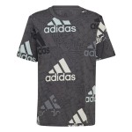 Tricou cu Mânecă Scurtă pentru Copii Adidas HP0819 Negru