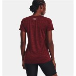 Tricou cu Mânecă Scurtă Femei Under Armour 1258568-690 Roșu Închis (XS)