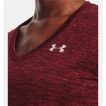 Tricou cu Mânecă Scurtă Femei Under Armour 1258568-690 Roșu Închis (XS)