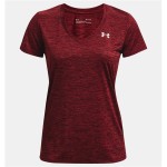 Tricou cu Mânecă Scurtă Femei Under Armour 1258568-690 Roșu Închis (XS)
