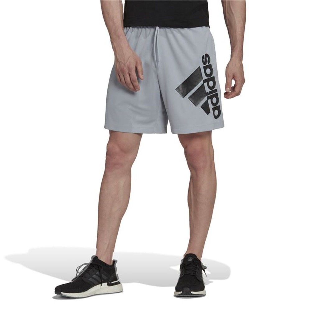 Pantaloni Scurți Sport pentru Bărbați Adidas Gri