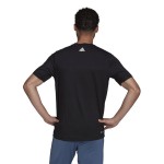 Tricou cu Mânecă Scurtă Bărbați Adidas Big Badge Negru