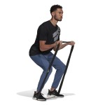 Tricou cu Mânecă Scurtă Bărbați Adidas Big Badge Negru