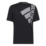 Tricou cu Mânecă Scurtă Bărbați Adidas Big Badge Negru