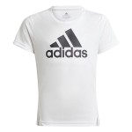 Tricou cu Mânecă Scurtă pentru Copii Adidas Alb