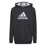 Hanorac cu Glugă Copii Adidas Negru