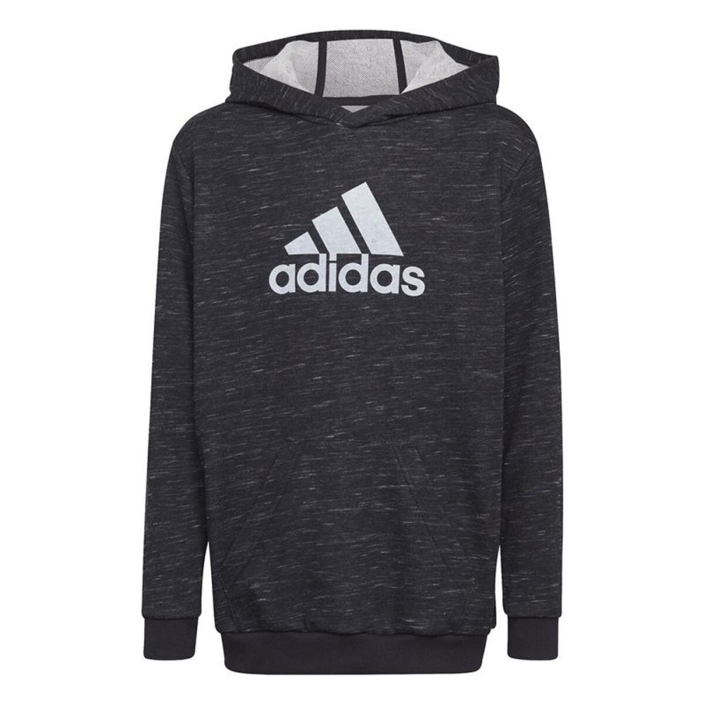 Hanorac cu Glugă Copii Adidas Negru