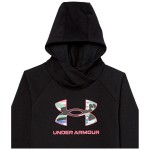 Hanorac cu glugă pentru fete Under Armour Negru