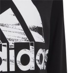 Hanorac fără Glugă Copii Adidas HA4011 Negru