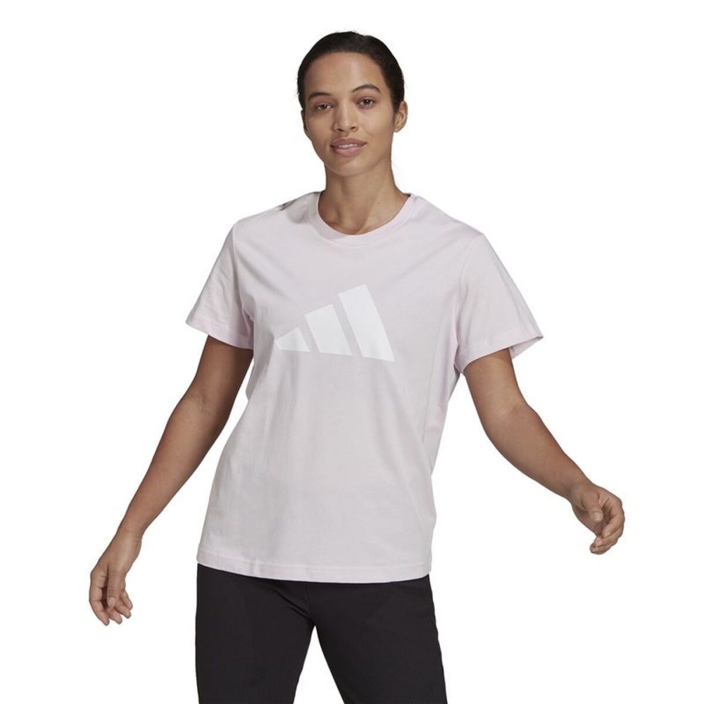 Tricou cu Mânecă Scurtă Femei Adidas HE0304 Roz (S)