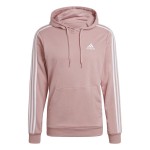 Hanorac cu Glugă Bărbați Adidas Essentials 3 Bandas Roz deschis