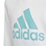 Hanorac cu Glugă Copii Adidas HE9290 Alb