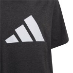Tricou cu Mânecă Scurtă pentru Copii Adidas HG8856 Negru