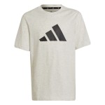 Tricou cu Mânecă Scurtă pentru Copii Adidas HG8857 Alb
