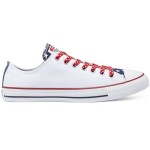 Adidași pentru Copii Converse Stars Stripes Chuck Taylor Alb