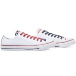 Adidași pentru Copii Converse Stars Stripes Chuck Taylor Alb