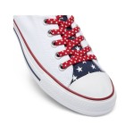 Adidași pentru Copii Converse Stars Stripes Chuck Taylor Alb