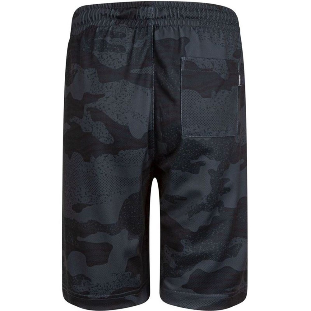 Pantalon Scurt Sport Converse Jungle Camo AOP Mesh Gri