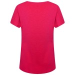 Tricou cu Mânecă Scurtă Femei Dare 2b DWT566-3BK Roșu închis (S)