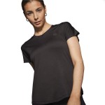 Tricou cu Mânecă Scurtă Femei Dare 2b DWT566-800 Negru (S)