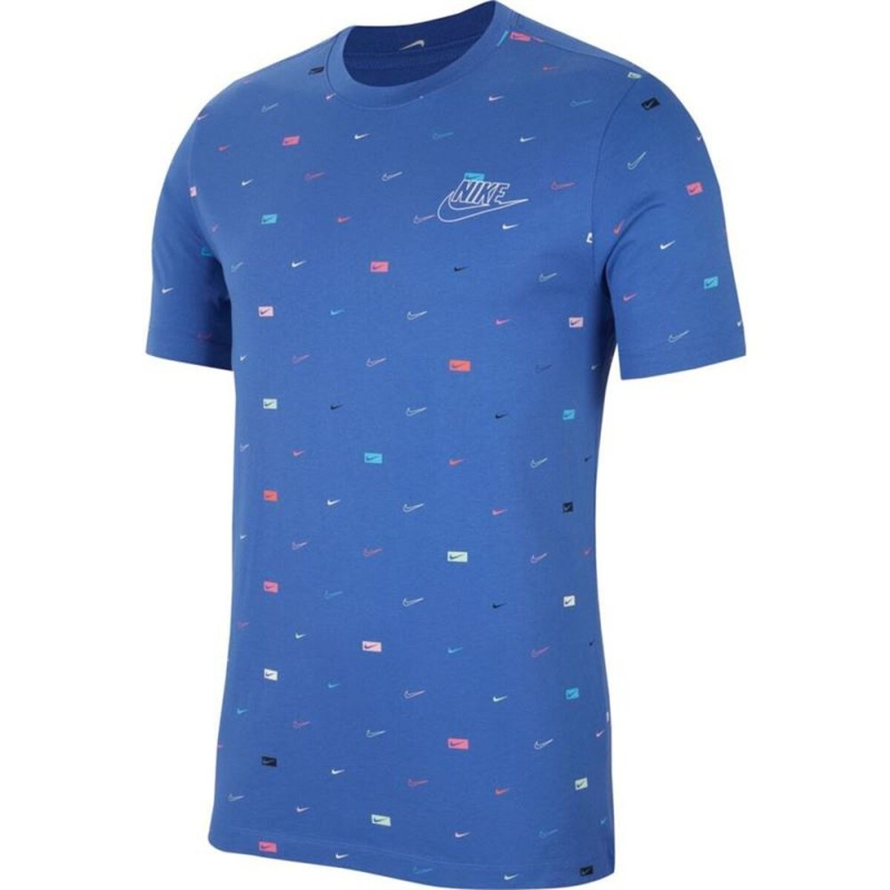 Tricou cu Mânecă Scurtă Bărbați Nike CW0477-430 Indigo (XS)