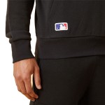 Hanorac cu Glugă Bărbați New Era LA Dodger Metallic Logo Black M Negru