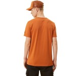 Tricou cu Mânecă Scurtă Bărbați New Era 12893145 Maro (S)