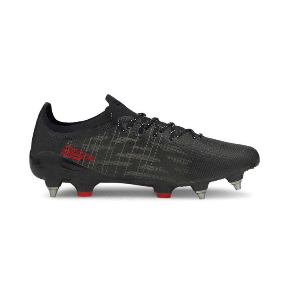 Încălțăminte de Fotbal pentru Adulți Puma Ultra 1.3 MxSG Negru